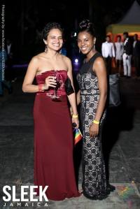 There were some stunning outfits, and sheer glamor, at the PRIDE Black Tie event. (Photo: Facebook)